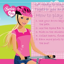 barbie cycle games